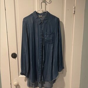 Women’s Blue Casual Shirt